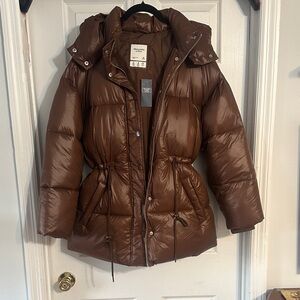 Abercrombie Women’s Puffer Jacket - M